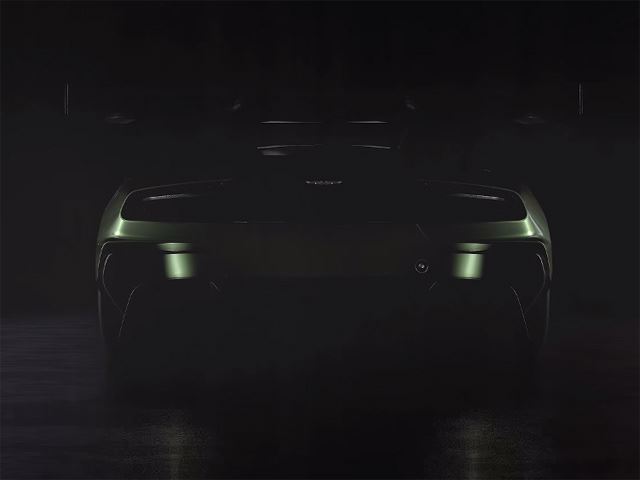 Aston Martin выпустил еще один тизер Vulcan